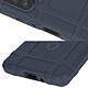 Acheter Avizar Coque pour Sony Xperia 10 V Silicone Antichoc Motif  en relief  bleu nuit