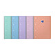 OXFORD Cahier SMART 230x297 mm 160P grands carreaux coloris pastel aléatoires Cahier