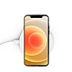 LaCoqueFrançaise Coque iPhone 12 Mini Coque Soft Touch Glossy Fleurs vert d'eau Design pas cher