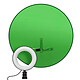 Bigben Fond vert et Ring Light 3 niveaux de luminosité Fixation ruban scratch Un fond vert et un anneau lumineux proposés par la marque Bigben