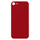 Clappio Vitre arrière de remplacement pour Apple iPhone SE 2020 et 8 Rouge - Vitre arrière compatible Rouge pour redonner à votre Apple iPhone SE 2020 et 8 son aspect d'origine