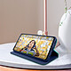 Avis Avizar Housse Samsung Galaxy A72 Porte-carte Support Vidéo Fancy Style turquoise