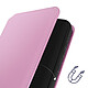 Avis Avizar Étui pour Samsung Galaxy S24 Clapet Double Poche Fonction Support Rose Poudré