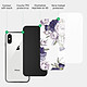 Acheter LaCoqueFrançaise Coque iPhone X/Xs Coque Soft Touch Glossy Pivoines Violettes Design