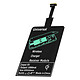 Avizar Kit Nappe Adapteur à Charge Sans Fil QI Smartphone Port Micro-USB Noir Nappe adaptateur à la charge sans fil QI.