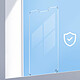Force Glass Verre Flexible pour iPhone 13 Pro Max et 14 Plus Anti-lumière bleue Garantie à vie pas cher