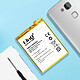 Acheter LinQ Batterie interne pour Huawei Ascend Mate 7 Capacité 4800mAh Blanc