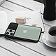 Avizar Coque iPhone 11 Pro Protection bi-matière Antichocs Cache caméra coulissant Noir pas cher