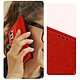 Acheter Avizar Housse Samsung Galaxy S23 Plus Clapet Portefeuille Fonction Support Vidéo rouge Chesterfield