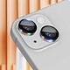 Avis Avizar Film caméra pour iPhone 14 et 14 Plus Verre trempé 9H 0.4mm  Transparent Contour multicolore