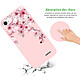 Avis Evetane Coque iPhone 7/8/ iPhone SE 2020 Silicone Liquide Douce rose pâle Cerisier