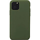 BigBen Connected Coque pour iPhone 11 Pro Rigide Soft touch en Silicone Vert Finition soft touch : revêtement en silicone doux au toucher