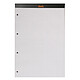 Avis RHODIA Bloc BLACK N°20 21x31,8cm 80F agrafées 80g perf 4 trous Q.5x5