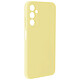 Avizar Coque pour Samsung Galaxy A05s Semi-rigide Soft-touch Anti-traces Jaune - Coque en silicone Jaune semi-rigide, de la collection Fast Cover, préservant votre Samsung Galaxy A05s des chocs et des rayures