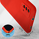 Avis Avizar Coque Xiaomi Redmi 9T Silicone Semi-rigide Finition Soft Touch Fine rouge