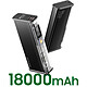 Acheter 4smarts Batterie de Secours 18000mAh USB et USB C 22.5W  Lucid Block Noir Transparent