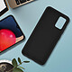 Avis Avizar Coque Samsung Galaxy A02s Silicone Gel Souple Finition Soft Touch noir
