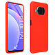 Avizar Coque Xiaomi Mi 10T Lite Silicone Gel Semi-rigide Finition Soft Touch rouge - Coque de protection spécialement conçue pour Xiaomi Mi 10T Lite.