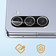 Avis Avizar Protection Caméra pour Samsung Galaxy Z Fold 5 Bi-matière Anti-trace  Noir