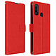 Avizar Housse Huawei P smart 2020 Étui Clapet Porte-carte Support Vidéo Vintage rouge - Housse de protection spécialement conçue pour Huawei P smart 2020.