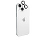 CASE MATE Verre de protection caméra pour iPhone 15 /15 Plus avec Anneau en Aluminium Noir