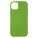 Avizar Coque pour iPhone 14 Silicone Semi-rigide Finition Soft-touch Fine  vert Coque de protection spécialement conçue pour iPhone 14