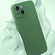 Acheter Avizar Coque pour iPhone 14 Silicone Mat Protection Caméra Vert