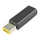 Avizar Adaptateur de Charge USB-C  vers Prise carrée Lenovo - Connectez votre chargeur USB-C à votre dispositif Lenovo pour permettre sa charge