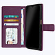 Acheter Avizar Étui pour Samsung Galaxy A23 5G et M23 5G Clapet Portefeuille Support Vidéo Dragonne  violet