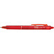 PILOT Stylo Roller FRIXION BALL CLICKER 10 Pointe Large Rouge x 12 Stylo roller