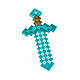 Minecraft - Réplique Epée Diamant 51 cm Réplique Minecraft de l' Epée Diamant en plastique 51 cm.