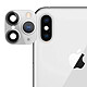 Avizar Faux Appareil Photo iPhone 11 Pro Autocollant Protège Caméra en Verre Blanc Fixation adhésive, permet de transformer la caméra de votre appareil en Apple iPhone 11 Pro/Pro Max