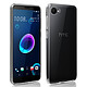 Avizar Coque HTC Desire 12 Silicone Souple et Film Ecran Verre Trempé 9H Transparent Pack de protection 360° spécialement conçue pour le HTC Desire 12