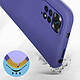 Avis Avizar Coque Xiaomi Redmi Note 11 et 11s Silicone Semi-rigide Soft-touch Fine violet