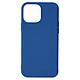 Avizar Coque iPhone 13 Pro Silicone Semi-rigide Finition Soft-touch bleu Coque de protection spécialement conçue pour iPhone 13 Pro