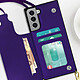 Avis Avizar Coque Cordon Samsung Galaxy S21 Multifonction avec Lanière violet