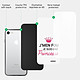 Acheter Evetane Coque iPhone 7/8/ iPhone SE 2020/ 2022 Coque Soft Touch Glossy Je suis une princesse Design