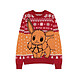 Pokémon - Sweatshirt Christmas Jumper Eevee - Taille M Sweatshirt Pokémon Christmas Jumper Eevee.