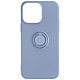 Avizar Coque Silicone pour iPhone 14 Max Flexible avec Bague Support  Bleu Lavande - Coque arrière multifonctionnelle, série Flexyring, pour iPhone 14 Pro Max