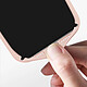 Avizar Coque pour iPhone 15 Pro Max Silicone Semi-rigide Finition Douce au Toucher Fine  Rose poudré pas cher