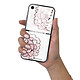 LaCoqueFrançaise Coque iPhone 7/8/ iPhone SE 2020/ 2022 Coque Soft Touch Glossy Rose Pivoine Design pas cher