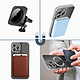 Acheter Avizar Coque MagSafe pour iPhone 13 Pro Silicone Protection Caméra  Contour Chromé Argent