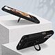 Acheter Avizar Coque pour Motorola Moto G52 et G82 Antichoc Bi-matière Bague Support Vidéo  noir