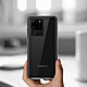 Avis Avizar Coque Samsung Galaxy S20 Ultra Silicone et Film Verre Trempé 9H Contour Noir