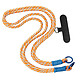 Avizar Cordon Smartphone Double Cordons Nylon 60cm Orange Facilitez le transport de votre Smartphone avec élégance grâce à ce cordon Orange