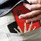 Avizar Coque Oppo A94 5G Silicone Semi-rigide Soft Touch rouge pas cher