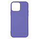 Avizar Coque pour iPhone 14 Pro Silicone Semi-rigide Finition Soft-touch Fine  violet Coque de protection spécialement conçue pour iPhone 14 Pro