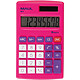 MAUL Calculatrice de poche M 8, 8 chiffres, rose Calculatrice de poche