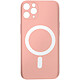 Avizar Coque MagSafe pour iPhone 11 Pro Soft Touch Finition Mate Bords Surélevés  rose - Coque MagSafe conçue spécialement pour votre Apple iPhone 11 Pro