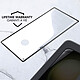 Force Glass Film pour Samsung Galaxy S23 Ultra Verre trempé 9H+ Bord incurvé  Transparent pas cher